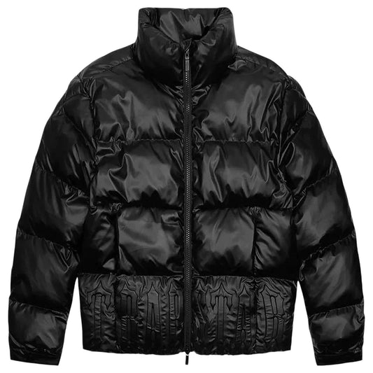 Trapstar Embossed Puffer Jacket Matte Black