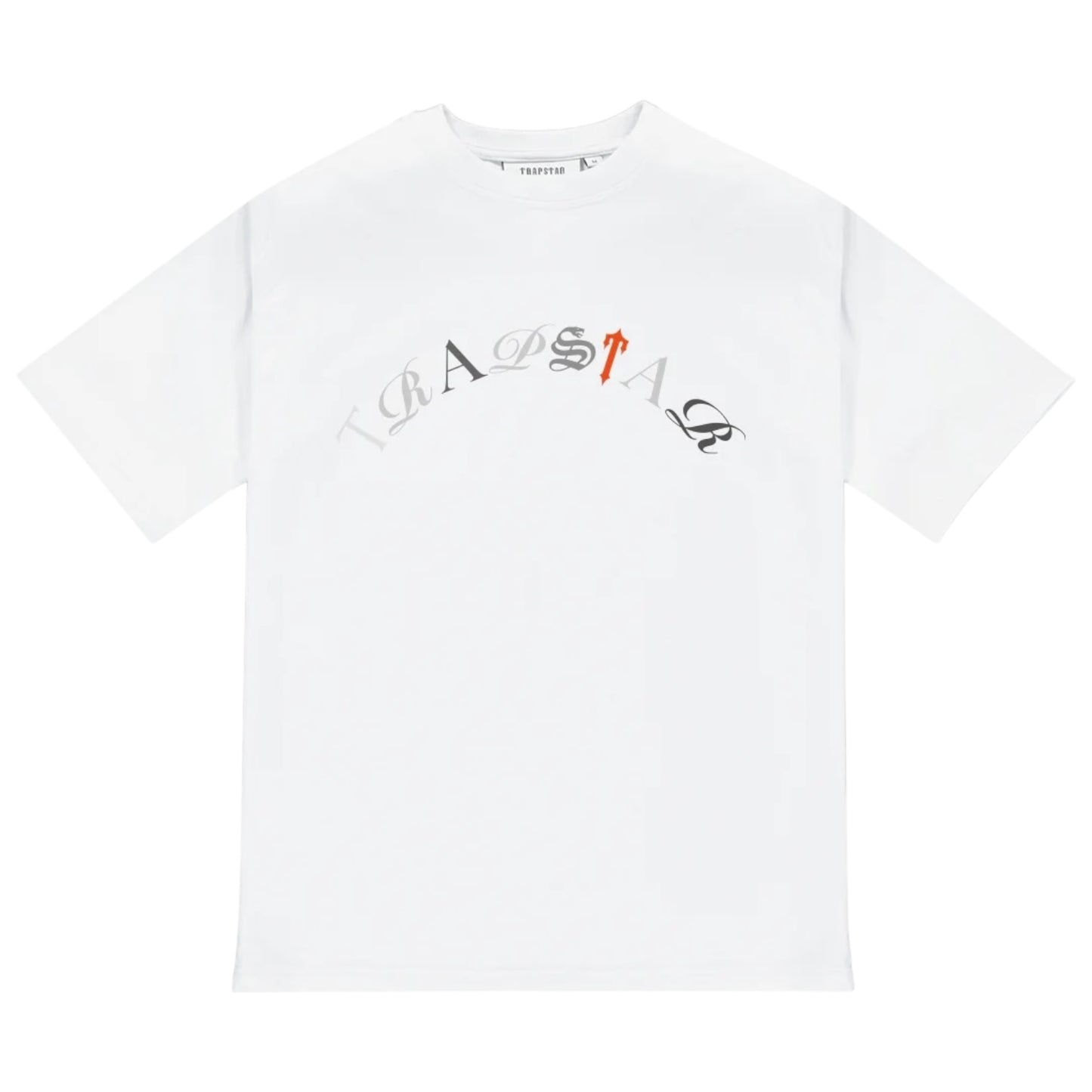 Trapstar Script 2.0 T-Shirt White/Orange