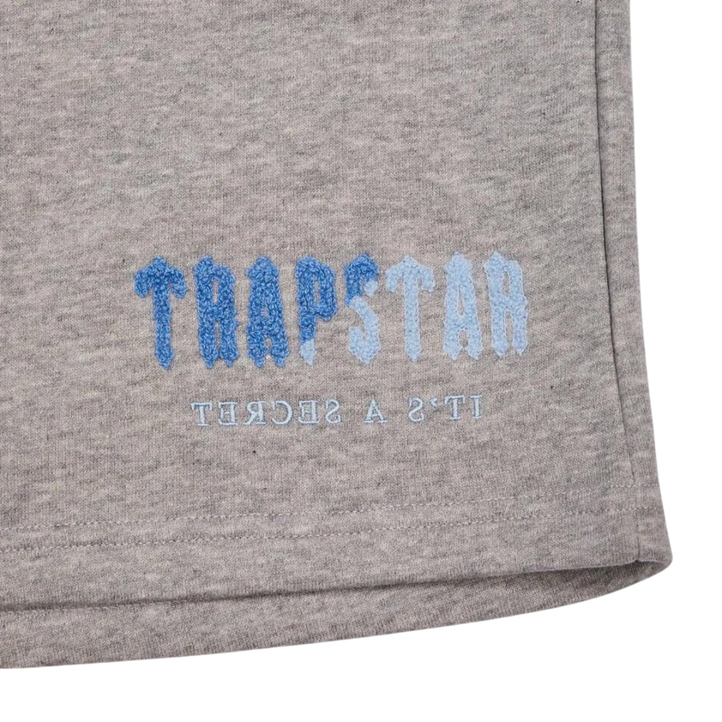 Trapstar Irongate Decoded T-Shirt Shorts Set White/Blue