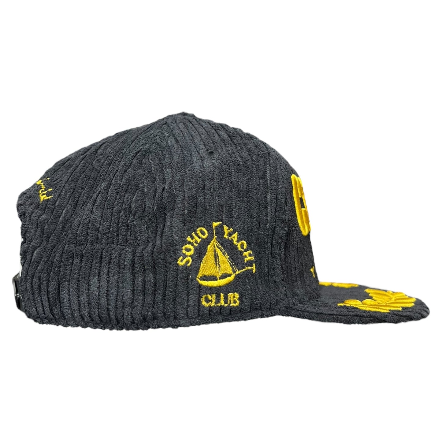 Corteiz Yacht Club Trucker Black