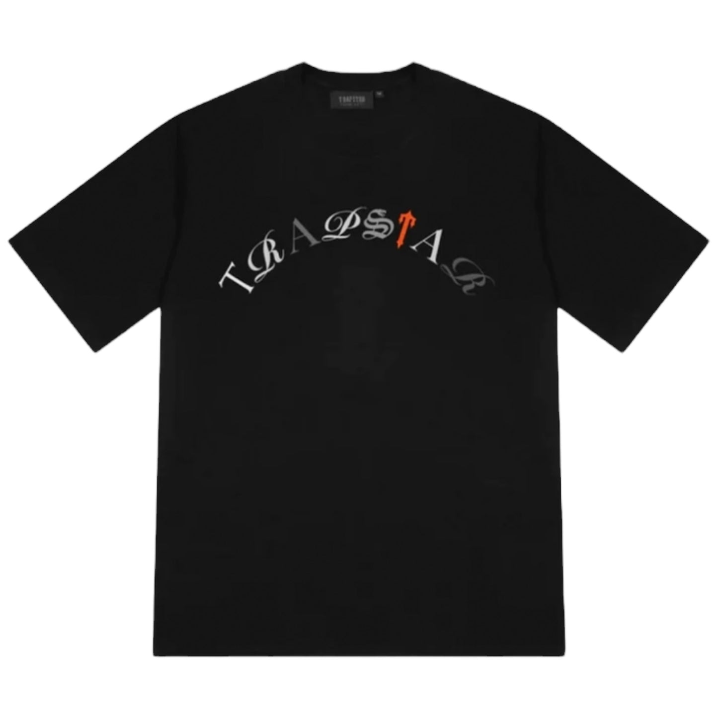 Trapstar Script 2.0 T-Shirt Black/Orange